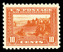 1915, 10¢ Panama-Pacific, perf. 10 (Scott 404), o.g., never hinged, ...