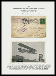 1911 (Sept. 16) Cal Rodgers "Vin Fiz" Flight, Sheepshead Bay, N.Y. to ...