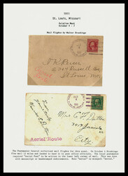 1911 (Oct. 4-8) Aviation Meet, St. Louis, Mo. (AAMC 5d), four exhibit ...