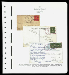 1911 (Oct. 4-8) Aviation Meet, St. Louis, Mo. (AAMC 5d), four exhibit ...