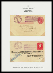 1911 (Nov. 25-28) Athletic Park Aviation Meet, Savannah, Ga. (AAMC ...