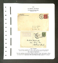 1912 (Jan. 20-28) Dominguez Field Aviation Meet, Los Angeles, Ca. ...