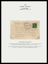 1912 (Feb. 17-25) Emeryville Race Track Aviation Meet, Oakland, Cal. ...