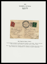 1912 (Mar. 2-3) Agricultural Park Aviation Meet, Sacramento, Cal. ...