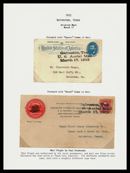 1912 (Mar. 17) National School Grounds Aviation Meet, Galveston, Tex. ...