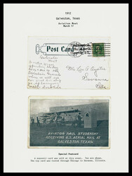 1912 (Mar. 17) National School Grounds Aviation Meet, Galveston, Tex. ...