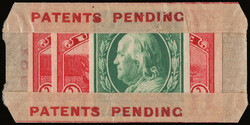 U.S. Automatic Vending Co., Stamp Pocket, 1¢ Franklin & 2¢ ...