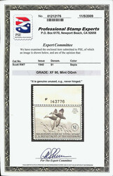 Federal Duck Stamp, 1940, $1 Black Mallards (Scott RW7), top margin ...