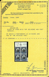 1920, 5c Arosemena, deep blue & black, type IV overprint (Scott 54), ...