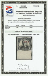 1926, 17¢ Wilson, sharp "A", "ZONE" only (Scott 91a), bottom margin ...