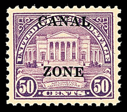 1928, 50¢ Arlington Amphitheater, sharp "A" (Scott 94), the SMQ does ...