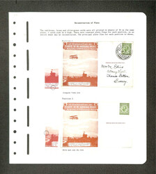 Great Britain, First UK Aerial Post Plate Reconstruction 1911, 15 ...