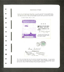 Great Britain, First UK Aerial Post Identification of Flights 1911, ...