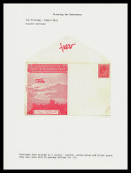 Great Britain, First UK Aerial Post Printings 1911, 12 different mint ...