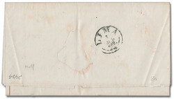 1866, Coat of Arms, 4r red, half used as 2r (Scott 6d), diagonal ...