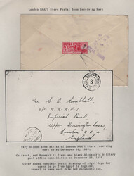 1935 (Apr), Sphinx Letter Stamp, 1pi carmine, perf 13½ x 14, Small ...