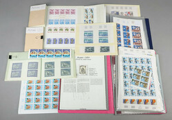 French Colonies, Accumulation of Select Imperforate Blocks, Sheets & ...