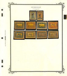 Azerbaijan, Outstanding Mostly Mint Collection, 1919-24, mounted on ...