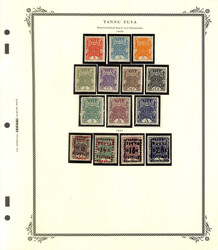 Tannu Tuva, Complete Mint Collection, 1926-35, Post Office fresh and ...
