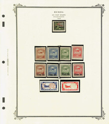 Russia, High-Flying Airmails Mint Collection, 1922-79, mounted on ...
