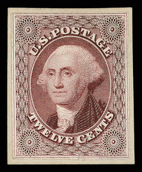 1851, 12¢ Washington essay, by Toppan, Carpenter, Casilear & Co., in ...