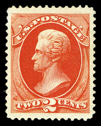1875, 2¢ vermilion, C.B.N.C. printing (Scott 178), slightly ...