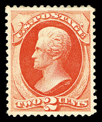 1879, 2¢ vermilion, A.B.N.C. printing (Scott 183), o.g., lightly ...