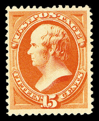 1880, 15¢ orange, A.B.N.C. "Soft Paper" Special Printing (Scott 199) ...
