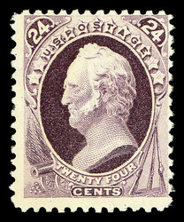 1880, 24¢ dark violet, A.B.N.C. "Soft Paper" Special Printing (Scott ...