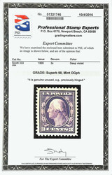 1908, 3¢ deep violet, type I, D.L. watermark (Scott 333), o.g., ...