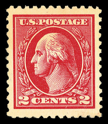 1918, 2¢ carmine, type VI, offset printing (Scott 528A), o.g., never ...