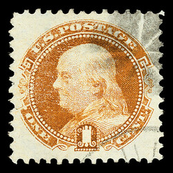 1869, 1¢ buff (Scott 112), Post Office fresh with unbelievable ...