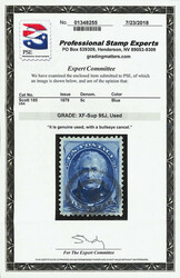 1879, 5¢ blue, A.B.N.C. printing (Scott 185), fresh with alluring ...