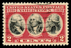 1931, 2¢ Yorktown (Scott 703), an all-around winning stamp, in ...