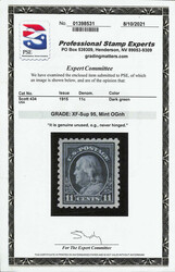 1915, 11¢ dark green, S.L. watermark, perf. 10 (Scott 434), o.g., ...