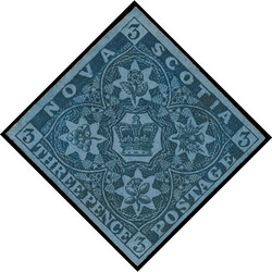 1851, 3d dark blue (Scott 3), a lovely mint example, o.g., ...