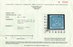 1851, 3d dark blue (Scott 3), a lovely mint example, o.g., ...