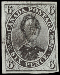 1855, Prince Albert, 6d brownish gray, on wove paper, imperforate ...