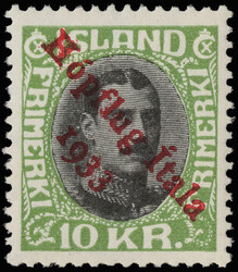 Airmail, 1933, "Hópflug Ítala" complete (Scott C12-C14), an ...