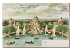 1904, St. Louis World's Fair Official Souvenir "Hold to Light" Mail ...