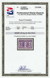 1904, 3¢ Louisiana Purchase (Scott 325), near top-grade centering, o ...