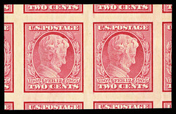 1909, 2¢ Lincoln Centenary, imperf. (Scott 368), horizontal pair, o ...