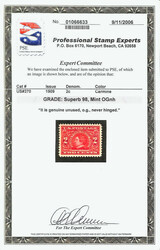 1909, 2¢ Alaska-Yukon (Scott 370), o.g., never hinged, as pretty as ...