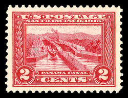1913, 2¢ Panama-Pacific, perf. 12 (Scott 398), o.g., never hinged, ...