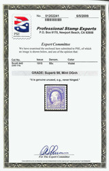 1915, 50¢ violet, S.L. watermark, perf. 10 (Scott 440), o.g., never ...