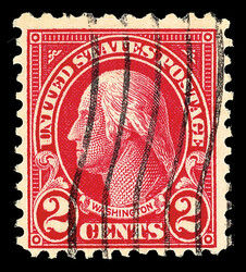 1923, 2¢ Washington, perf. 10 at top, 32 used examples known! (Scott ...