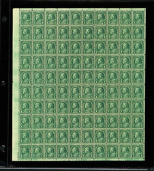 1923, 1¢ Franklin, rotary press printing, perf. 10 (Scott 581), ...