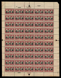 1931, 2¢ Yorktown, dark lake & black color (Scott 703b), right full ...