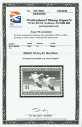 Federal Duck Stamp, 1947, $1 Snow Geese (Scott RW14), stunning in ...