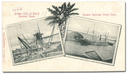 1904, 2c Map, rose (Scott 1), tied by a bar cancel and by Bohio & ...